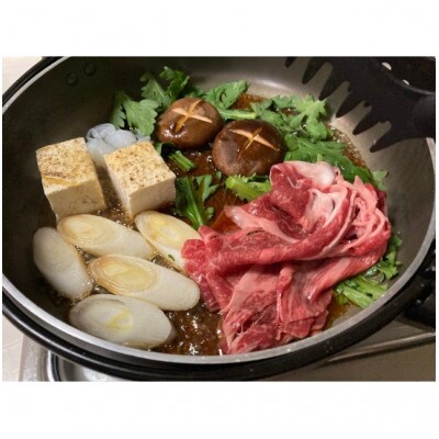 黒毛和牛すき焼き用カタロース340g