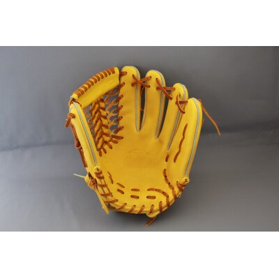 硬式セミオーダーグローブ(グラブ)(外野手用小さめ)【野球工房iプラス】:標準仕様　左投げ