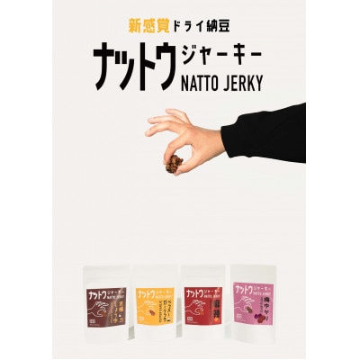 大豆発酵食品お試しセットB(ナットウジャーキー 4種・発酵サラダふりかけ 2種)