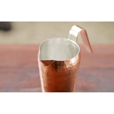 【八木庖丁店】手打ち銅製　ちろり