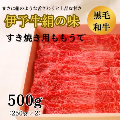 伊予牛絹の味　すき焼き用もも・うで　500g(250g×2)