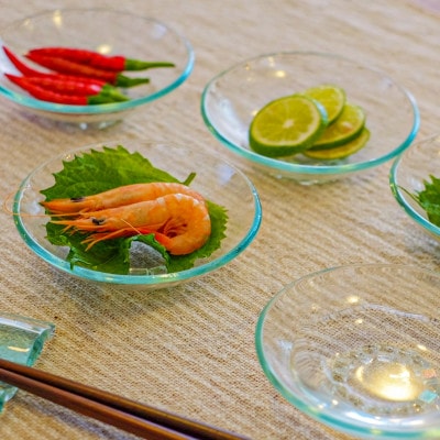 キラキラ豆皿5枚セット