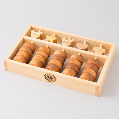 【木のおもちゃ】ベビーそろばん