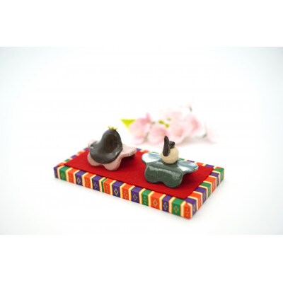 花型おひなさま(陶器製)