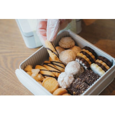 cafe muku クッキー缶【店内手作りクッキー詰め合わせ(グルテンフリー)】