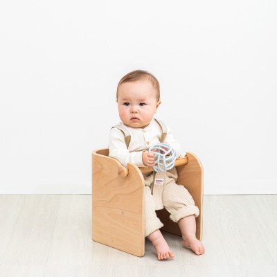 HOPPL(ホップル)オリジナル商品　コロコロベビーチェア ナチュラル