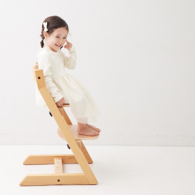 HOPPL(ホップル)オリジナル商品　チョイスキッズ ナチュラル　専用クッション(ブラック)付き