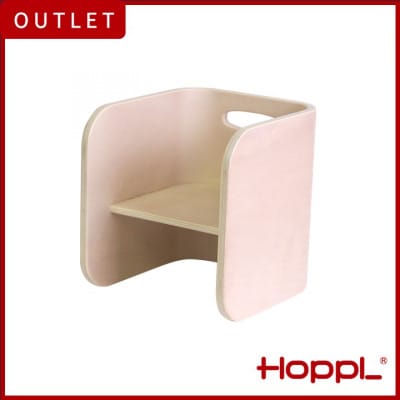 【アウトレット品】HOPPL(ホップル)コロコロチェア　アイボリー