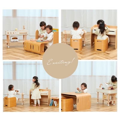 HOPPL(ホップル)コロコロキッチン(ナチュラル)