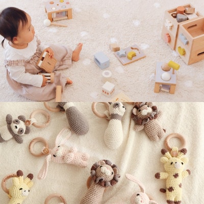 【さとふる限定】HOPPL(ホップル)福袋　BABYラトルセット