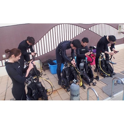 ダイビングライセンス取得入門コース(OWDコース2日間)【恩納村ラグーン】