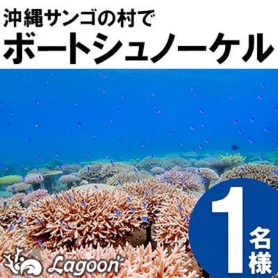 沖縄サンゴの村でボートシュノーケル【恩納村ラグーン】