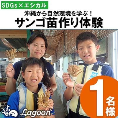 沖縄サンゴの村でサンゴ苗作り体験【恩納村ラグーン】