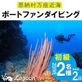 万座近海ファンダイビング初級2DIVE(2名or2日)【恩納村ラグーン】