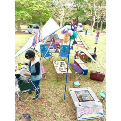 親子アクティビティ　親子でバスグランピング!!(4人家族用)|★事前予約要★