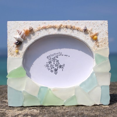 【ペアで体験】手作り体験 2名 シーグラスクロック・シーグラスフォトフレーム