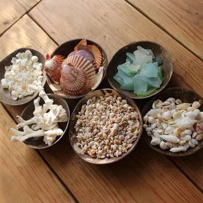 【ペアで体験】手作り体験 2名 シーグラスクロック・シーグラスフォトフレーム