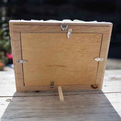 シェルフォトフレーム(大) 1個【沖縄の海からの贈り物】