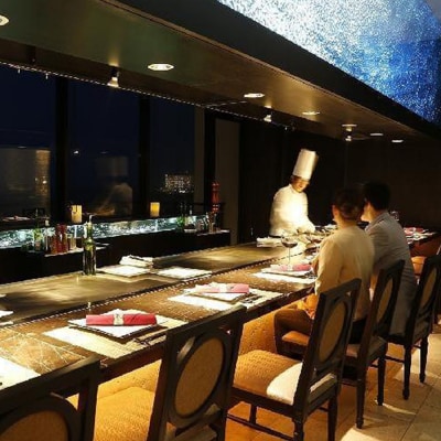 ホテルモントレ沖縄 スパ&リゾート ペアディナー券 鉄板焼「神戸」 2名様