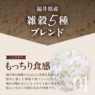 そのまま炊けるこだわり雑穀ごはん 【無洗米】2kg