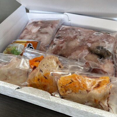 【期間限定】島根沖産あんこう鍋用セット(あん肝、濃縮スープ、レシピ付き)(B181)