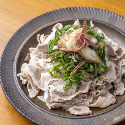 あぐー豚しゃぶしゃぶ肉(モモ肉)250g×3パック　タレ付