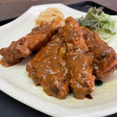 沖縄料理5種セット(ゴーヤーチャンプルー、すーちかー、てびち、あぐーハンバーグ、スペアリブ)