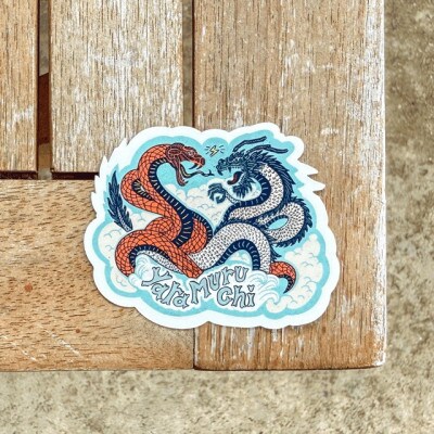嘉手納町クロニクルステッカー4枚セット(D)