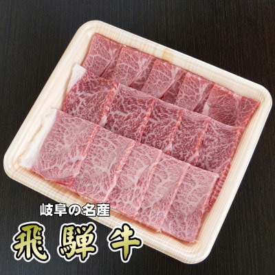 「A5等級」飛騨牛赤身肉焼肉用300g　モモ又はカタ肉