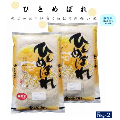 令和6年度 ひとめぼれ10kg(無洗、5kg×2)