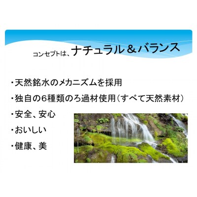 【高性能浄活水器】Naturalizer 煌水(ナチュラライザーきらめき)～ビルトインタイプ～