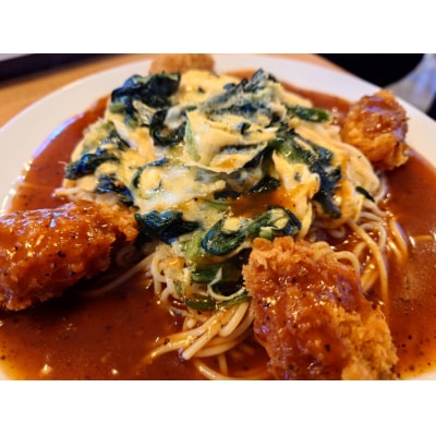 ～名古屋飯「あんかけスパ」を津島でも!～喫茶店【プチ・トマト】で使えるお食事券(3000円分)