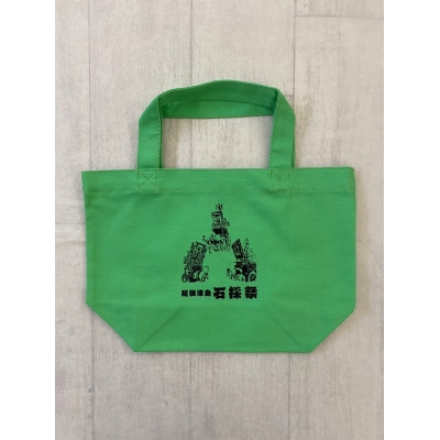 【尾張津島秋まつり】(石採祭車)オリジナルデザインポロシャツ【Lサイズ】&トートバッグセット
