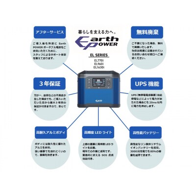 ポータブル電源 EL960i