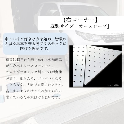 【右コーナー】既製サイズ「カースロープ」