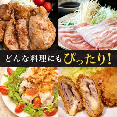 サンゴク豚(ロース切り身セット) 合計2.1kg 2-I