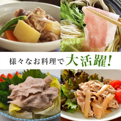 ブランド豚「ばんぶぅ」小分け 豚バラスライス 1.5kg(250g×6パック)