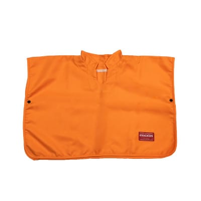 EVACKiDS　避難用ベビーポンチョ　オレンジ