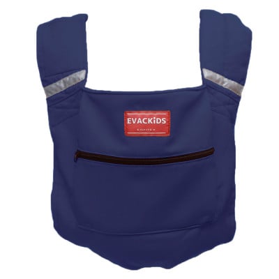 EVACKiDS　避難くん　避難用コンパクトキャリー　ネイビー
