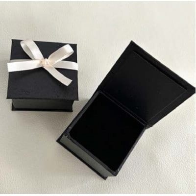 【霞ヶ浦パール】ひと粒ピアス　7ミリ　K18　ケース付き