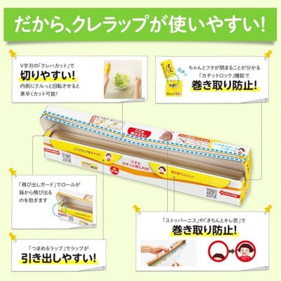 NEWクレラップ　ミニ　22cm×20m　5本セット