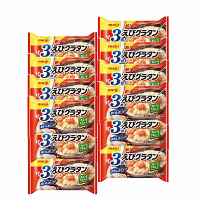 【5】明治えびグラタン(3個入)×12個