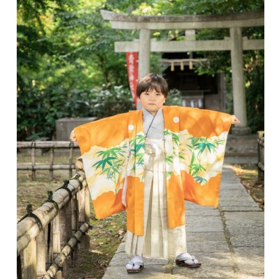 七五三衣装レンタル・お着付け　ロケーションフォト撮影付きプラン