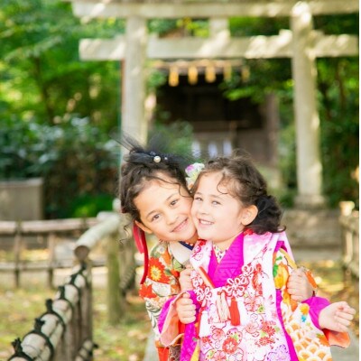 七五三衣装レンタル・お着付け　ロケーションフォト撮影付きプラン