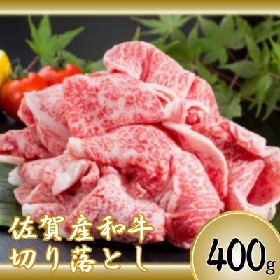 【佐賀産和牛】切り落とし 400g(鳥栖市)