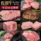【発送月固定定期便】佐賀牛「わくわくコース」(鳥栖市)全12回