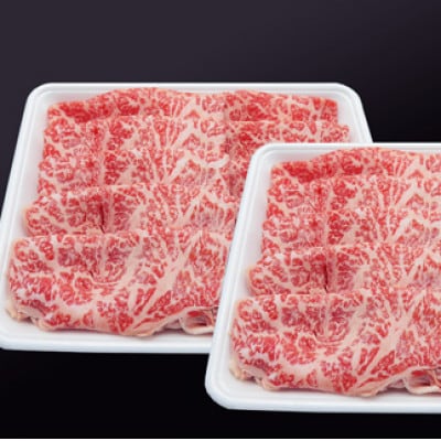 【毎月定期便】佐賀牛 肩ローススライス1kg(500g×2パック)(鳥栖市)全5回