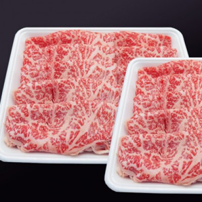【毎月定期便】佐賀牛 肩ローススライス約1kg(約500g×2パック)(鳥栖市)全5回