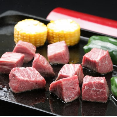 【訳あり】佐賀牛ヒレステーキとヒレサイコロステーキ(計650g)