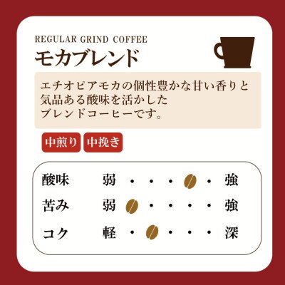 【3ヵ月毎定期便】【キーコーヒー】缶モカブレンド 320g×6缶(鳥栖市)全3回